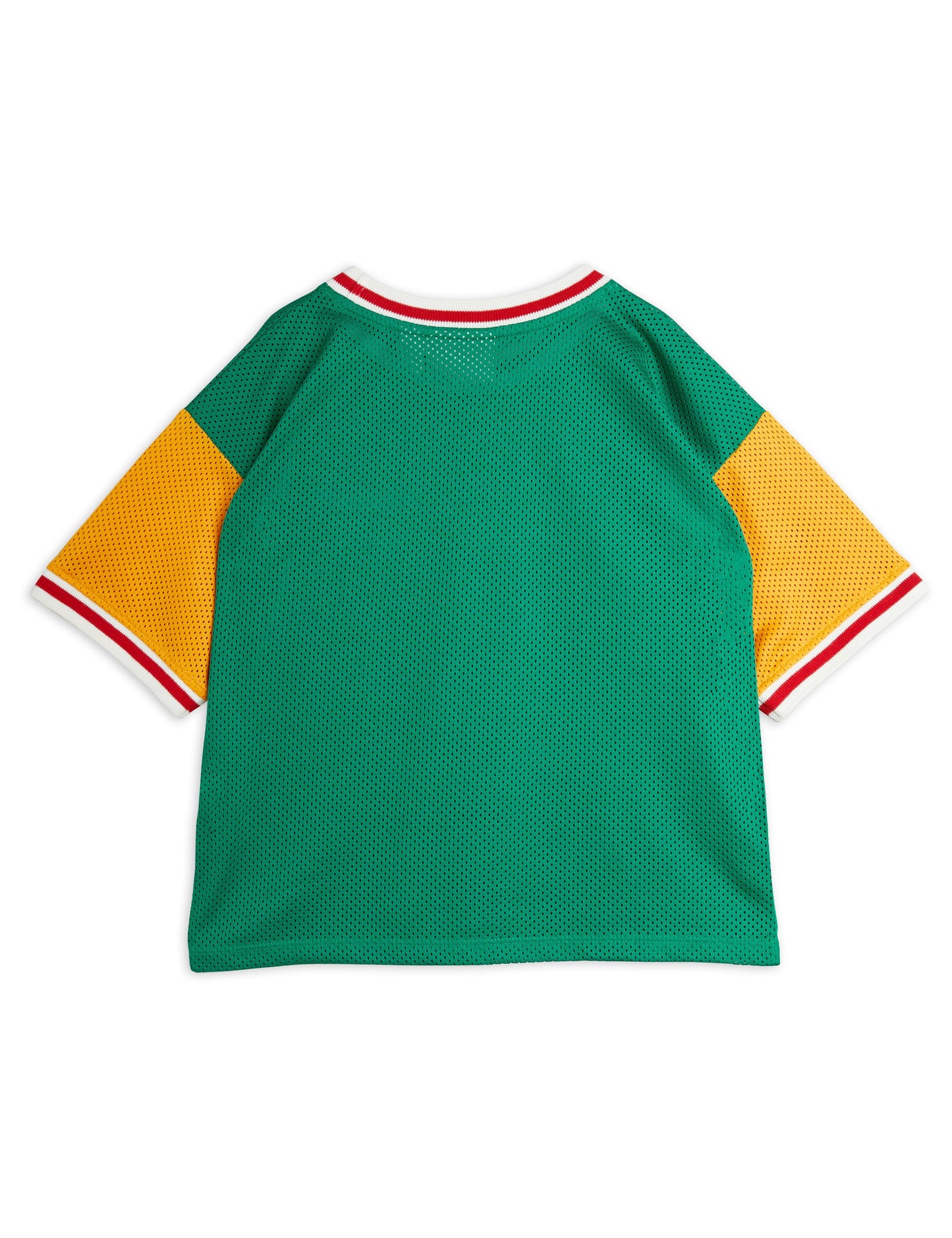 Mini Rodini Basketball Mesh T-Shirt - Green