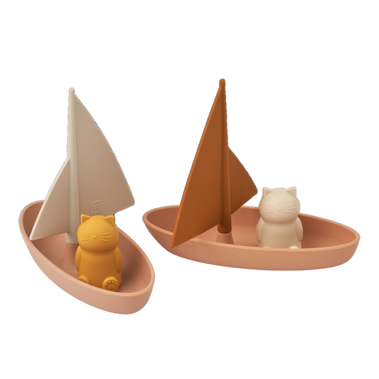 Liewood Ensley Toy Boats 2 Pack - Pale Tuscany Multi Mix