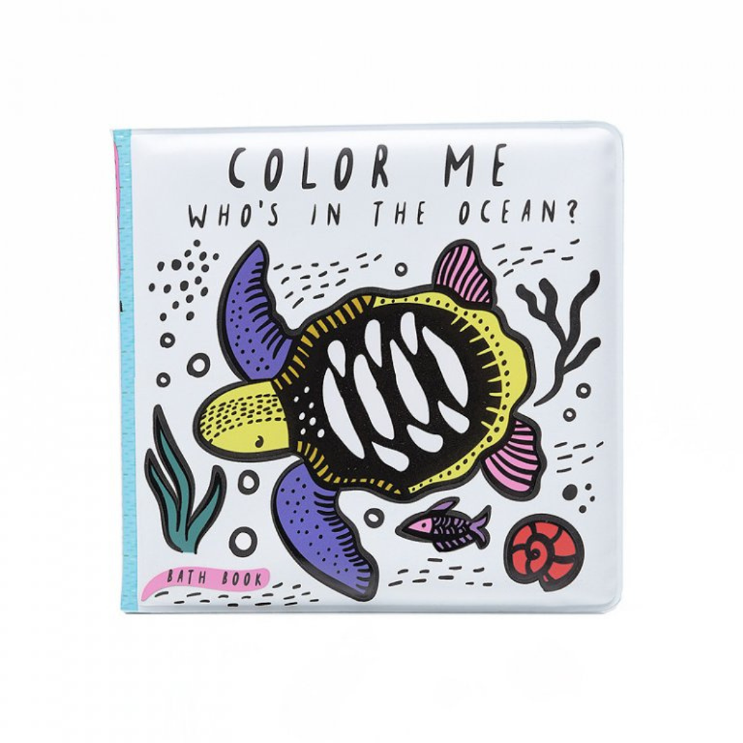 Wee Gallery - Who's In The Ocean Bath Book