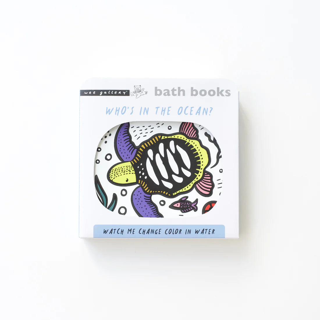 Wee Gallery - Who's In The Ocean Bath Book