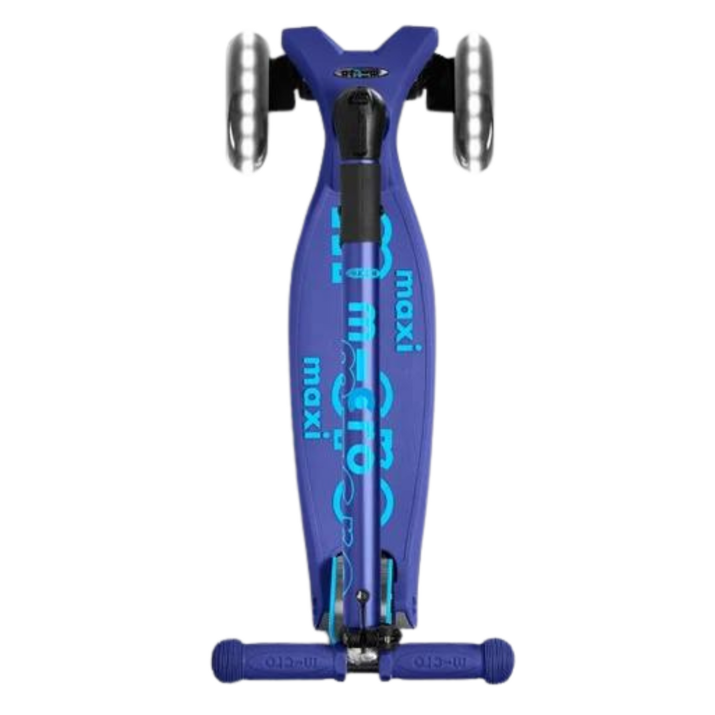 Maxi Micro Scooter Deluxe Foldable LED: Navy