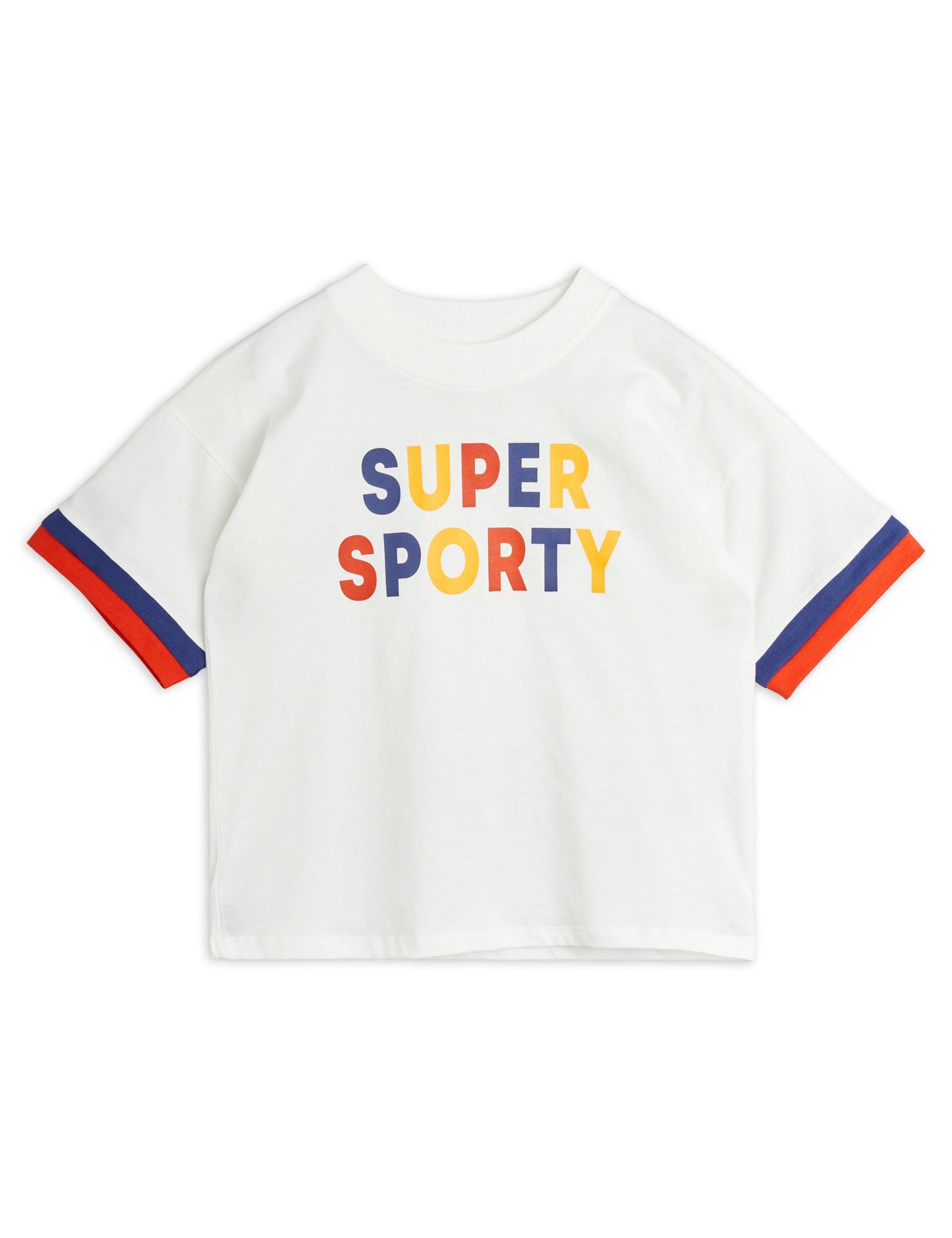 Mini Rodini Super Sporty T-Shirt - Off White