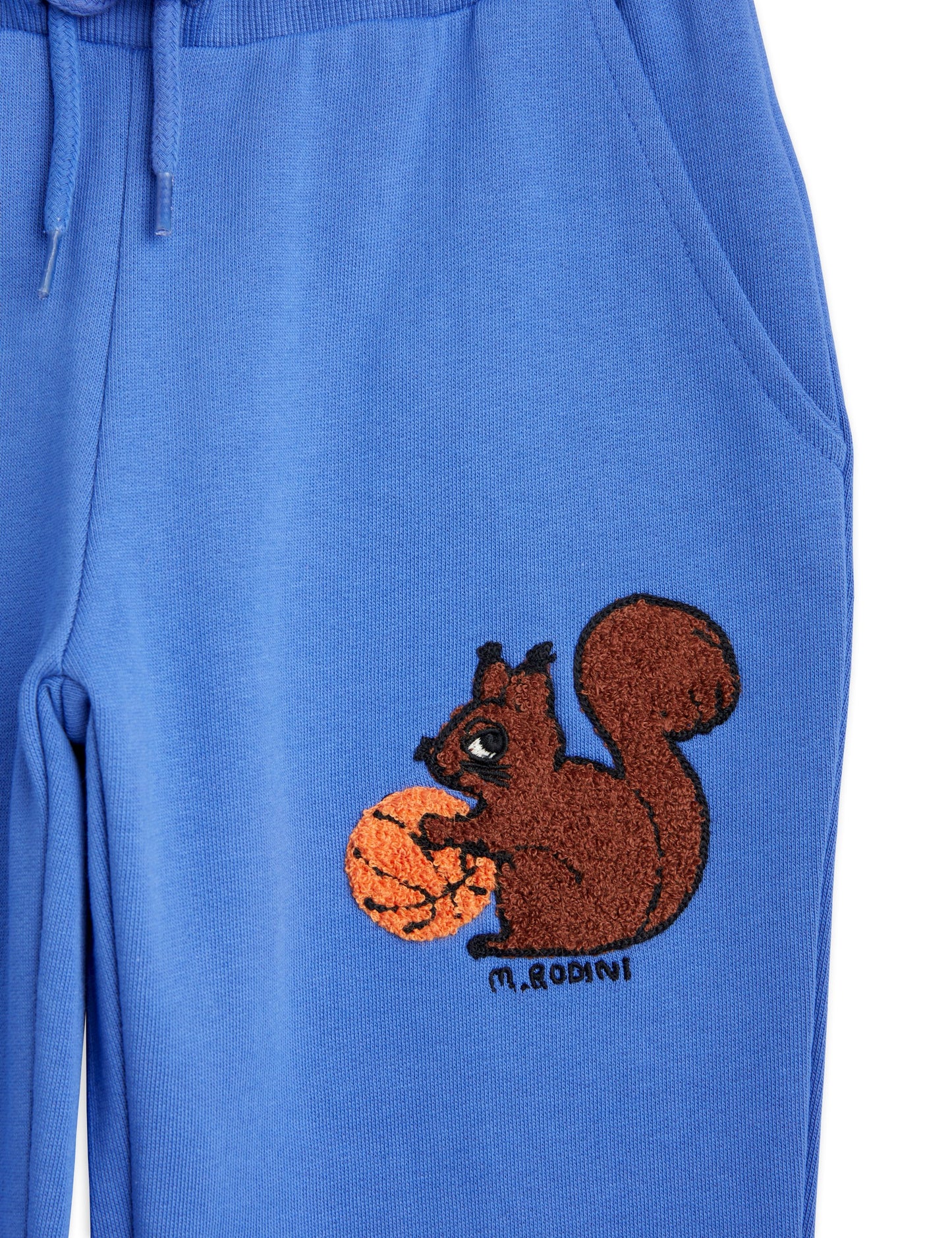 Mini Rodini Squirrels Embroidered Sweatpants