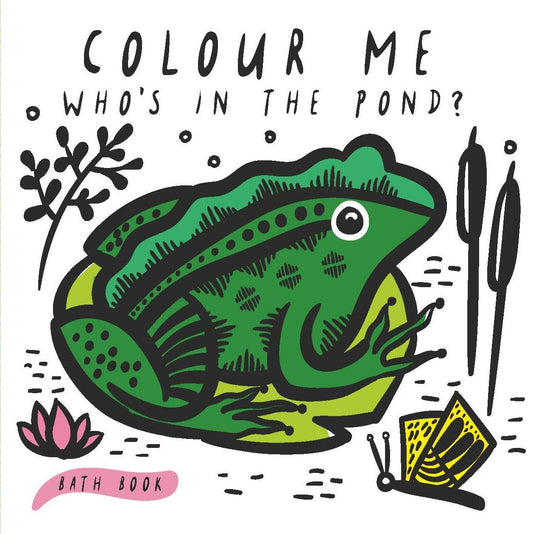 Wee Gallery - Who's In The Pond? Bath Book