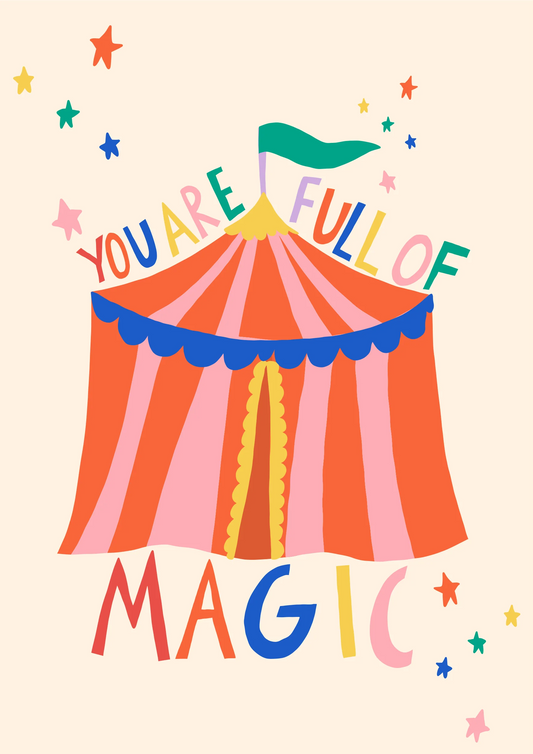 Abel And The Label - You Are Full Of Magic Poster