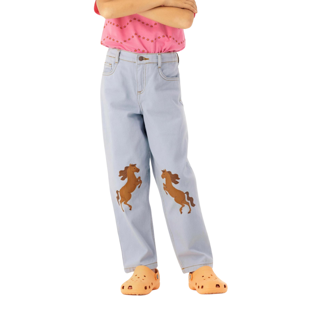 Tiny Cottons Horses Baggy Jeans