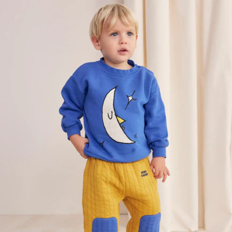 BOBO CHOSES - Deep Blue Beneath The Moon Baby Sweatshirt