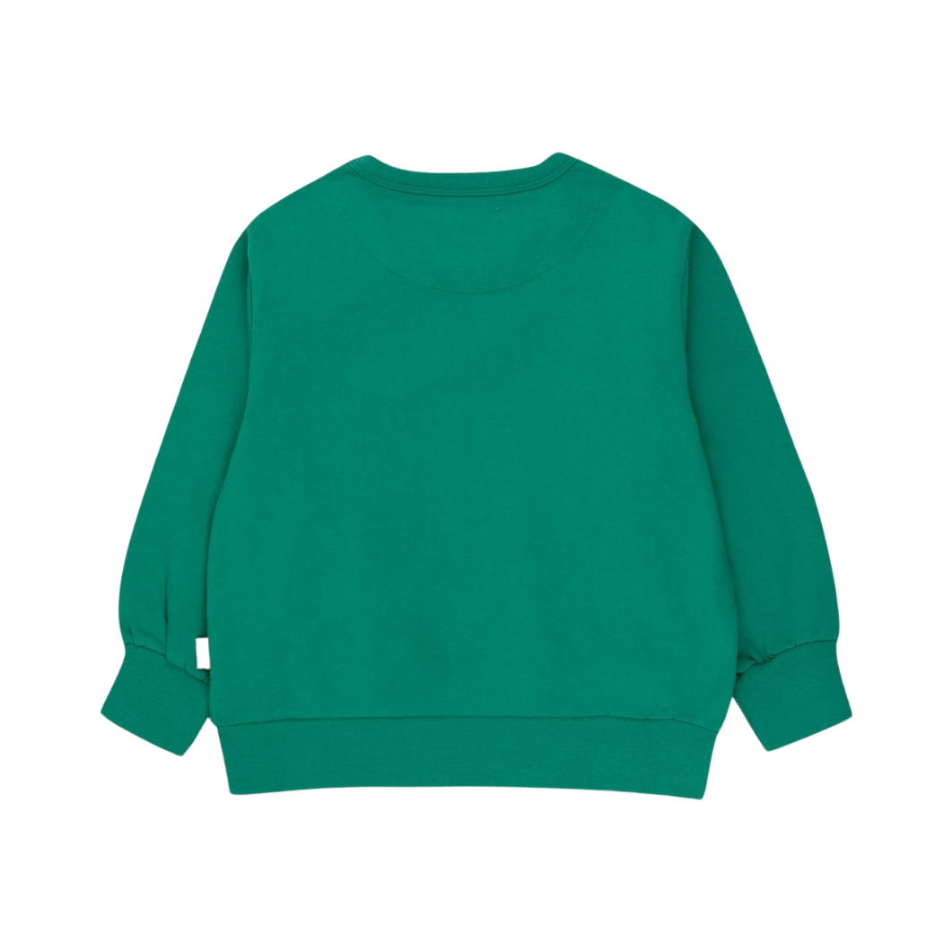 Tiny Cottons Tiny Peace Sweatshirt - Deep Green