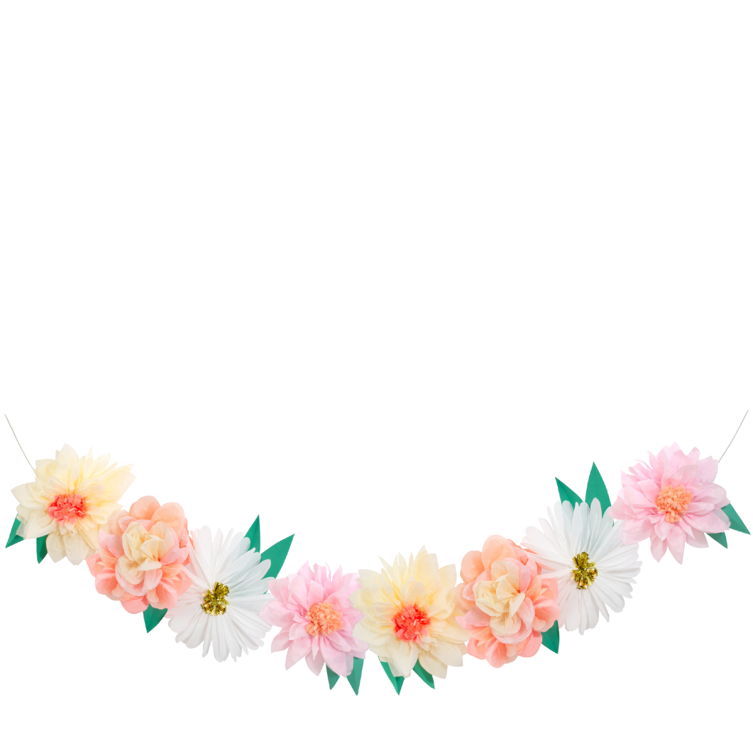 Meri Meri Flower Garden Giant Garland