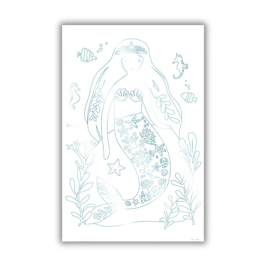 Meri Meri Mermaid Posters