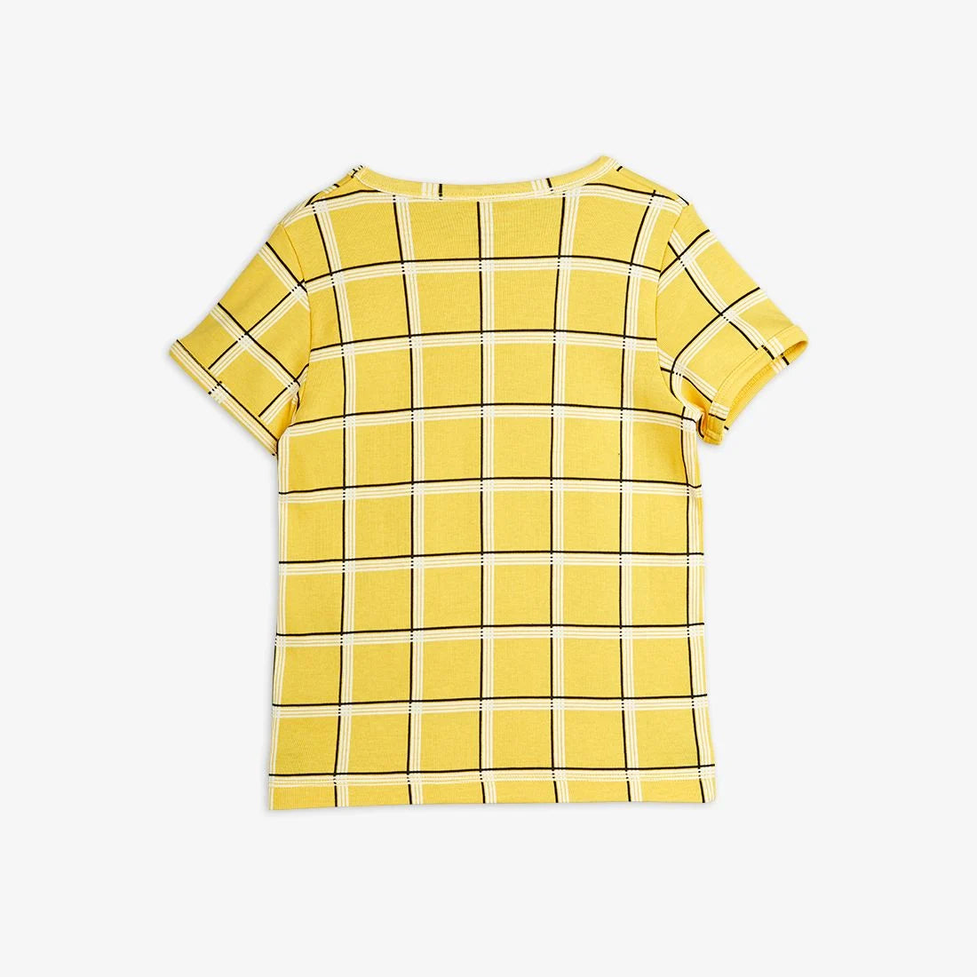 Mini Rodini Yellow Check T-Shirt