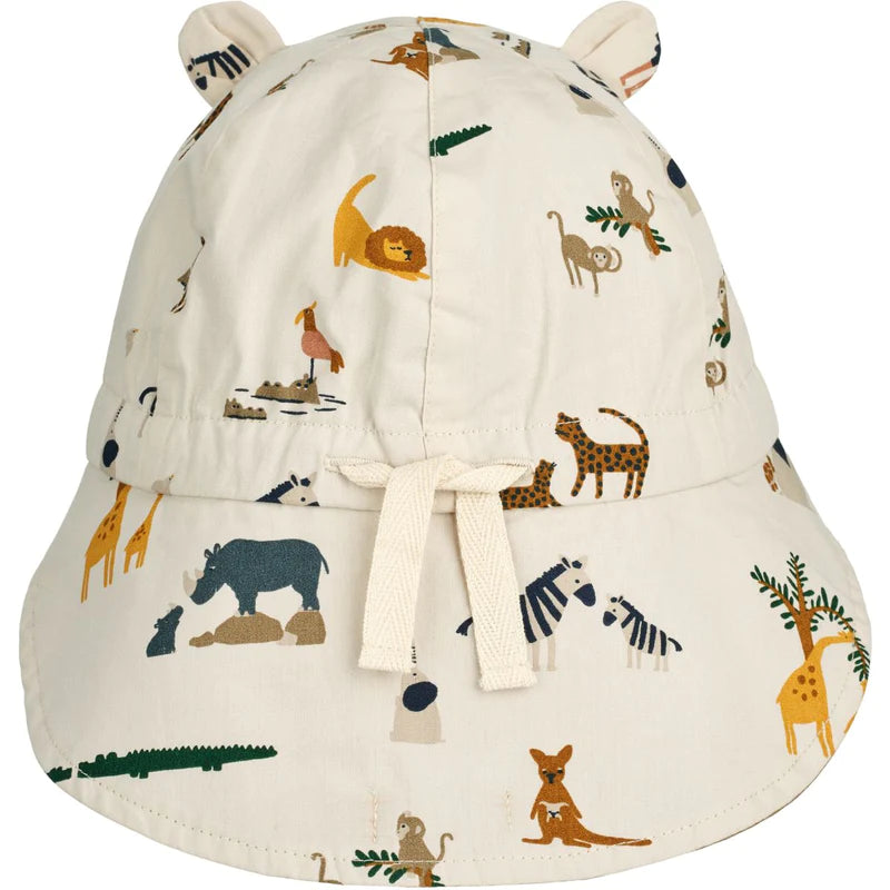 Liewood Gorm Reversible Sun Hat - All Together / Sandy