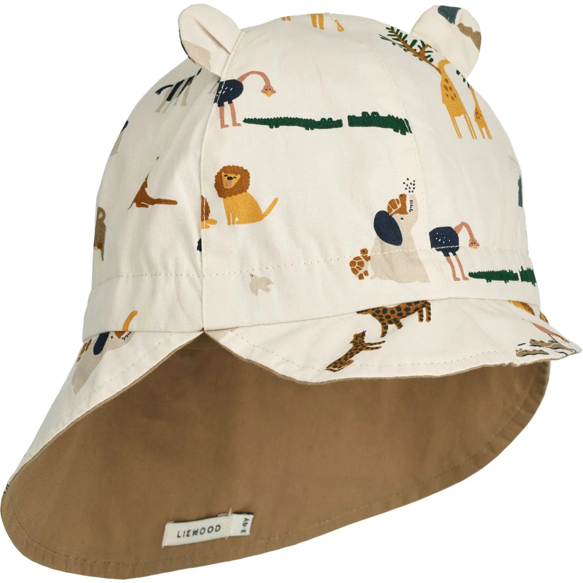 Liewood Gorm Reversible Sun Hat - All Together / Sandy