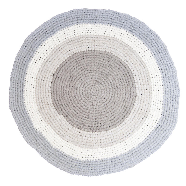 Sebra Crochet Floor Mat